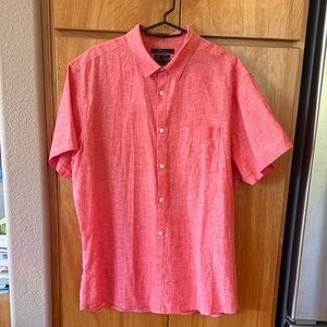 Marc Anthony Coral Button Down Shirt